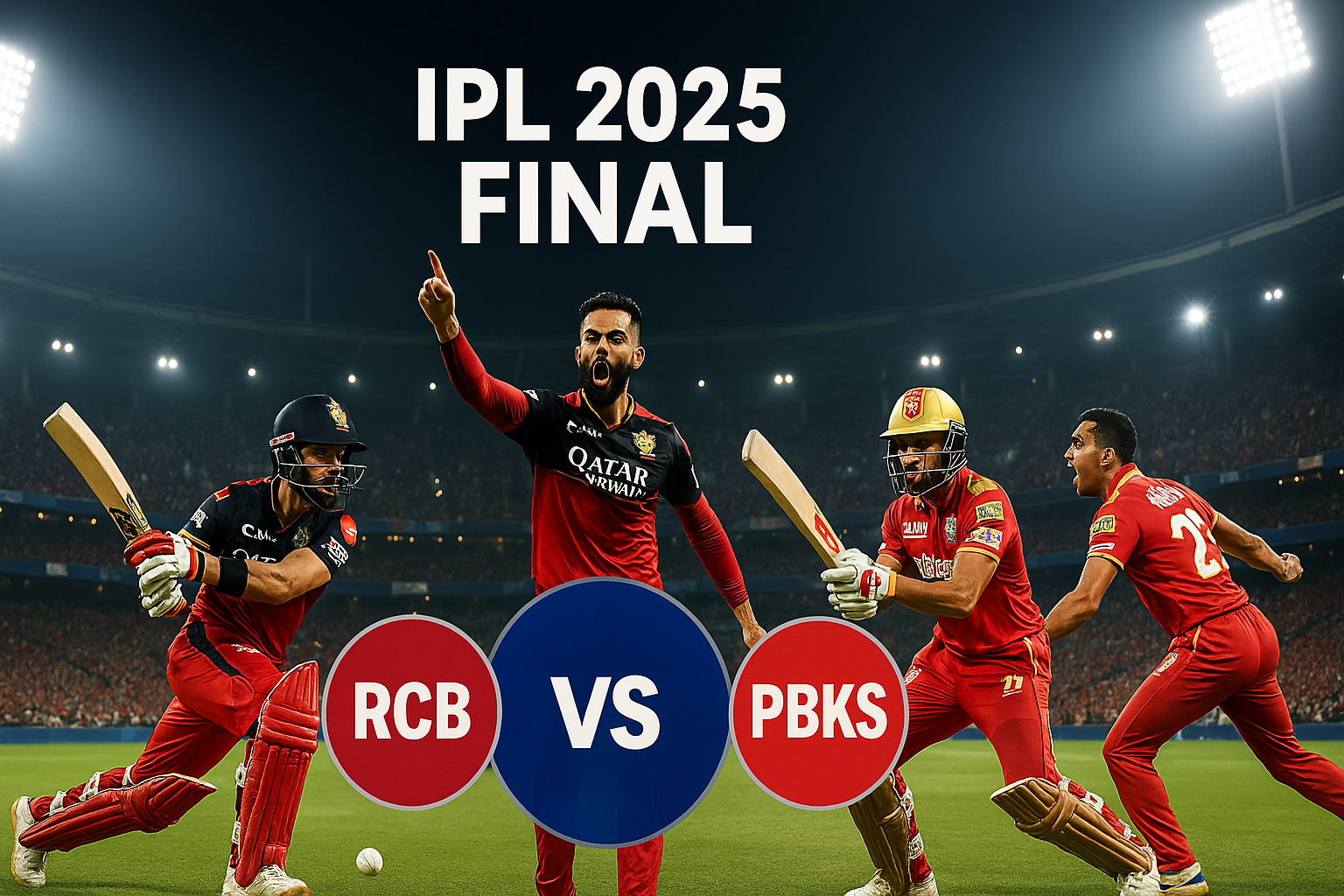 RCB vs PBKS