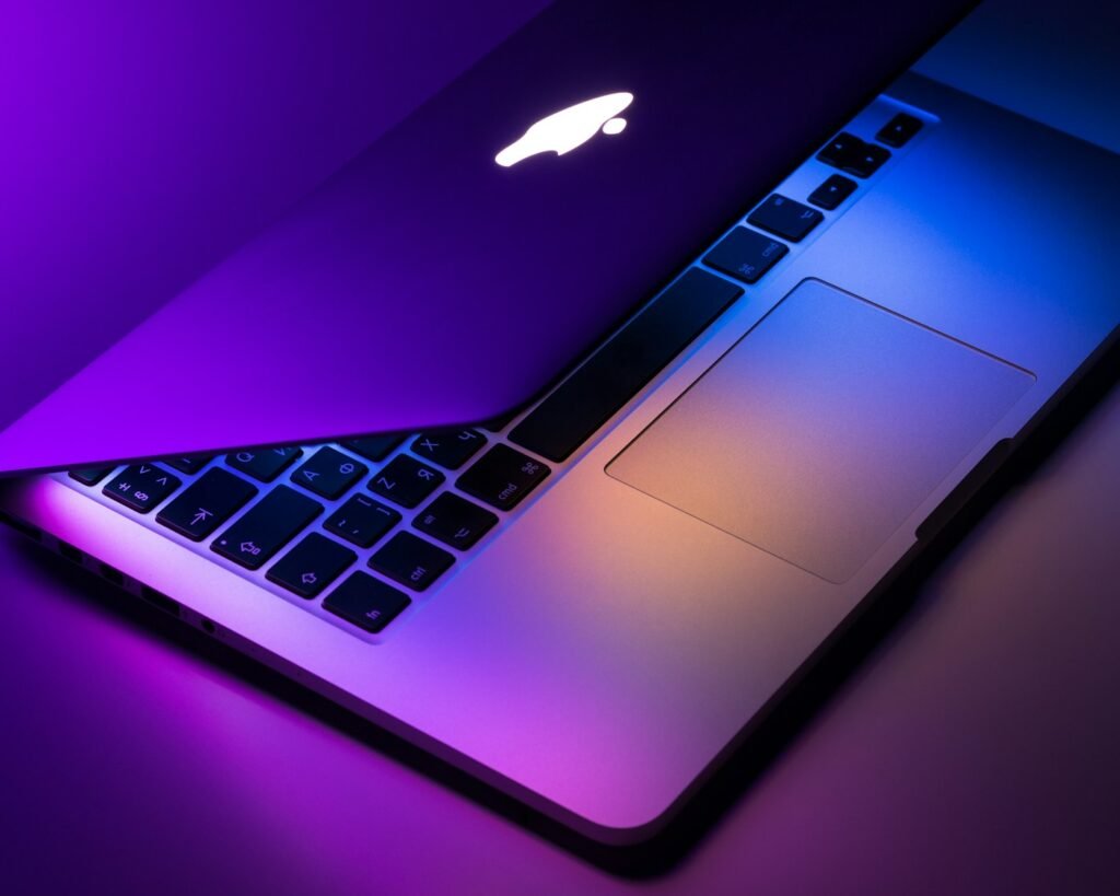 Technology and workspace editorial photograph