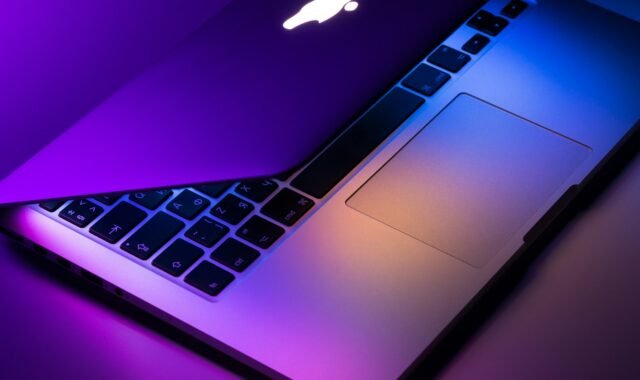Technology and workspace editorial photograph